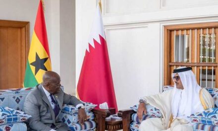 President Akufo-Addo holds talks with Amir of Qatar in Doha 