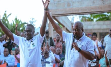NDC takes commanding lead in Assin North by-election; Quayson likely to secure seat