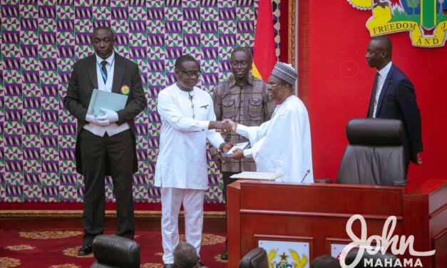 Mahama congratulates Gyakye Quayson on his swearing-in as MP